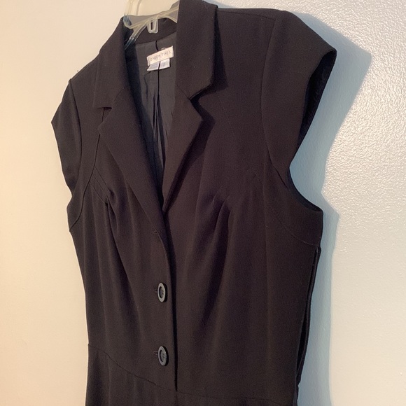 London Times Black Dress size 8 - Picture 6 of 7